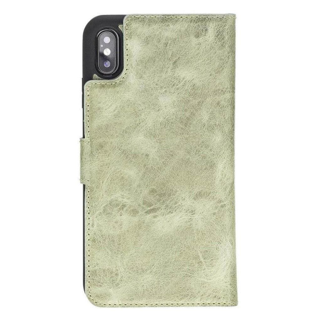 Apple iPhone X Series Detachable Leather Wallet Case - MW